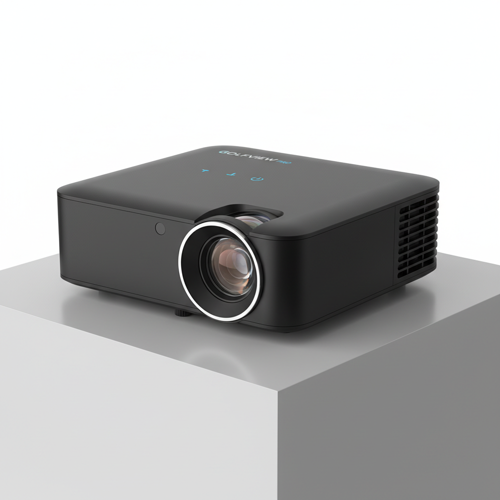 Short Throw Projector for Golf Simulator